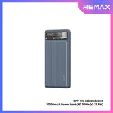 REMAX - RPP-616 Resion Series 10000mAh PD+QC Fast Charging Power Bank(PD 20W+QC 22.5W) - Blue